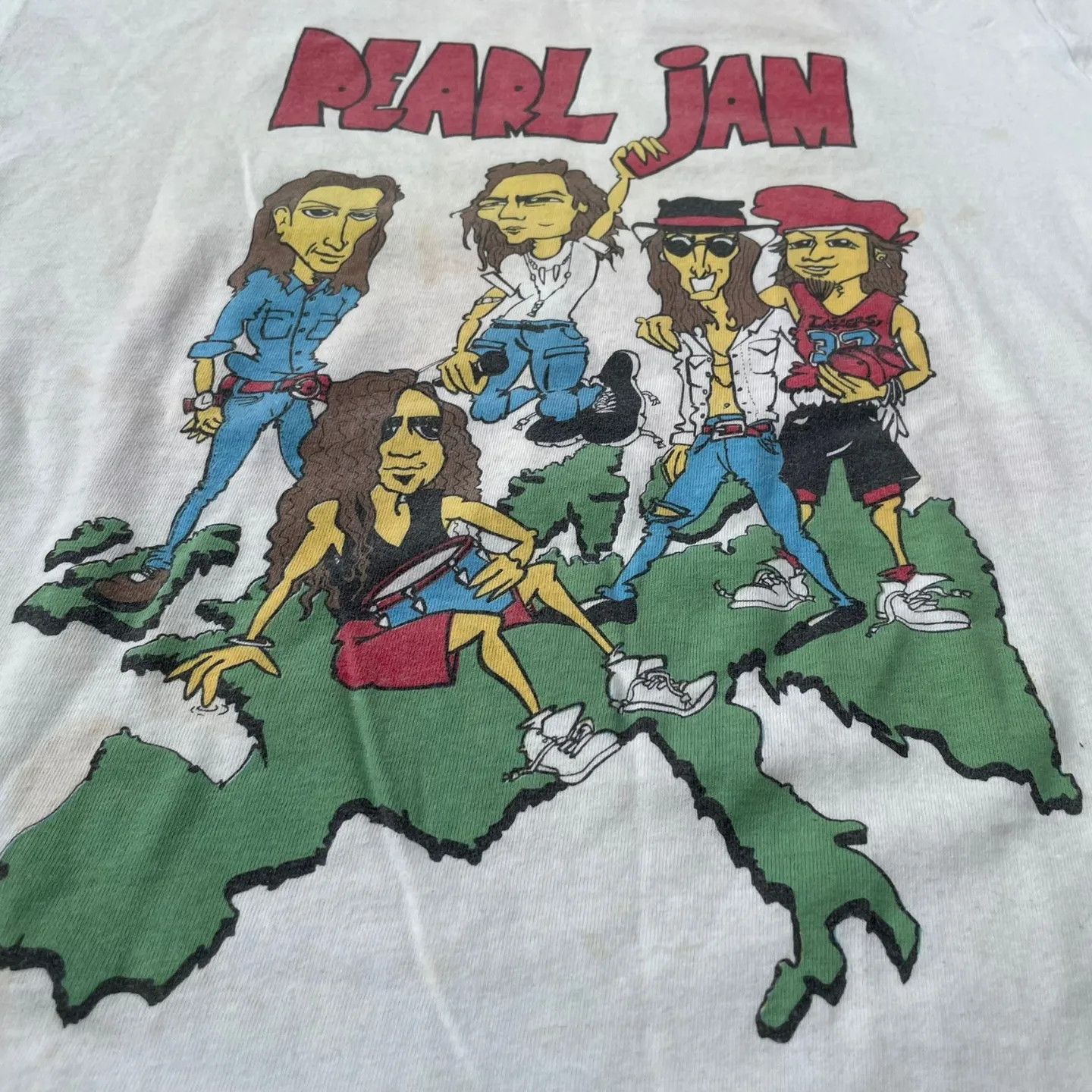 Vintage Pearl Jam World Jam T-Shirts, Hoodie, Sweatshirt | FlexRushtees.com