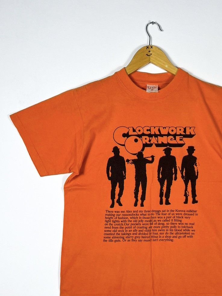 Vintage Clockwork Orange Movie Tee Vintage 90s Band T Shirt