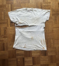 Vintage 60s Cranbrook Thrashed Blank White Tee