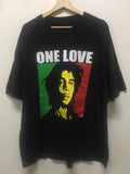 Vintage Vtg 90 S Bob Marley T Shirt Rasta One Love Peace Reggae Rare Hoodie, Sweatshirt | FlexRushtees.com