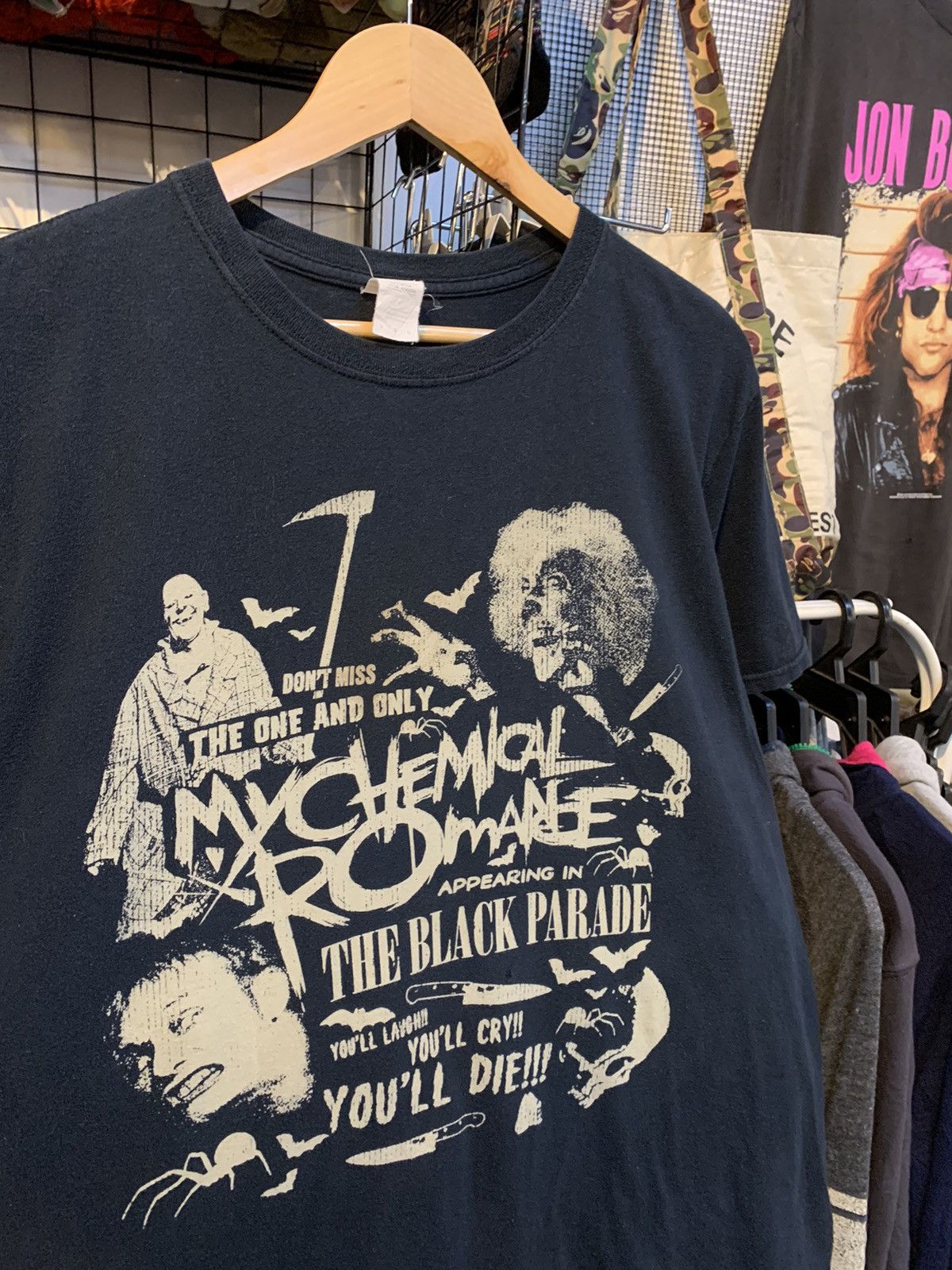 My Chemical Romance X Vintage Vintage My Chemical Romance Black Parade Rock Band Tee Hoodie, Sweatshirt | FlexRushtees.com