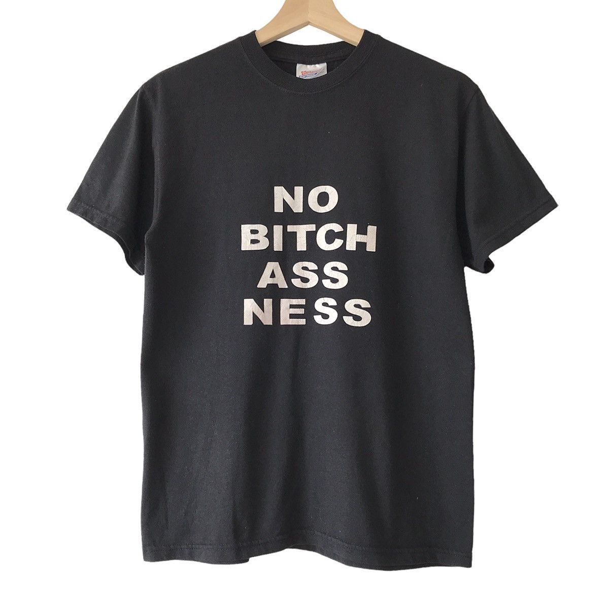 Authentic Vintage 2000s Hanes Funny Quotes Wording Tee Hoodie, Sweatshirt | FlexRushtees.com
