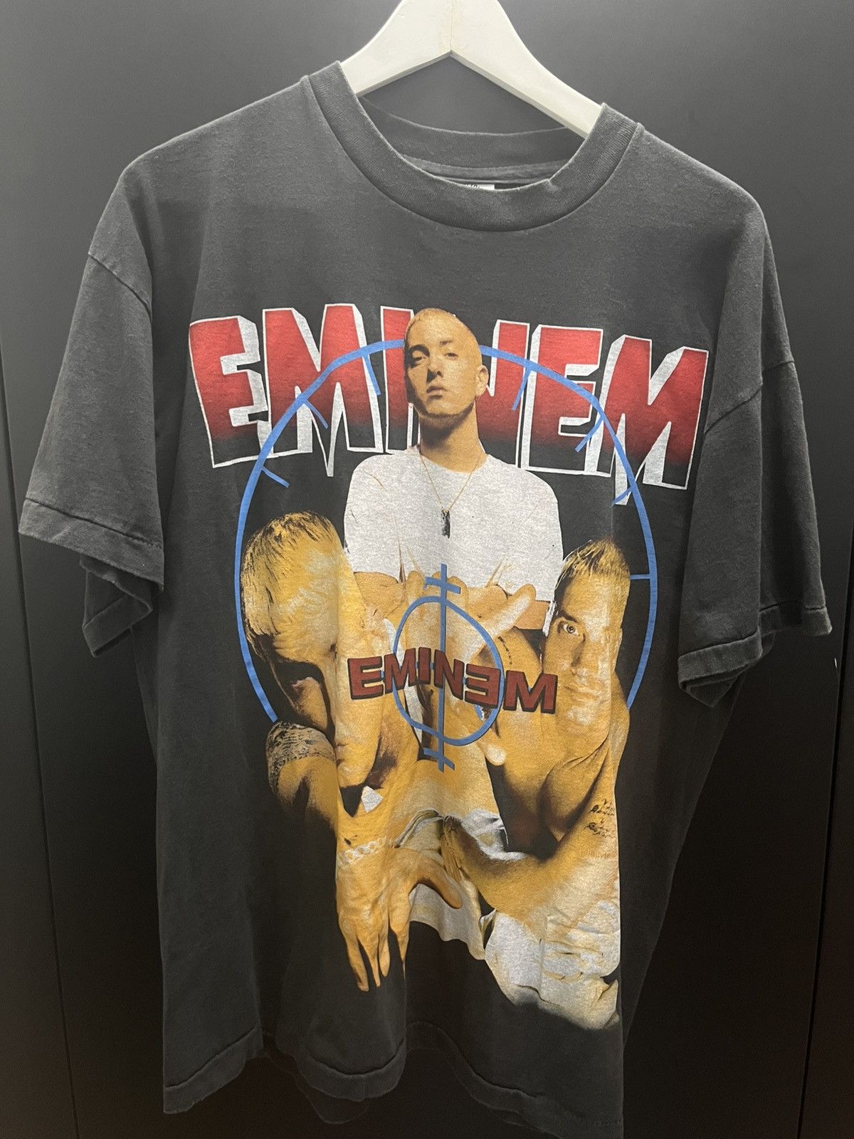 Rap Tees Eminem Poster Graphic Shirt Hoodie, Sweatshirt | FlexRushtees.com