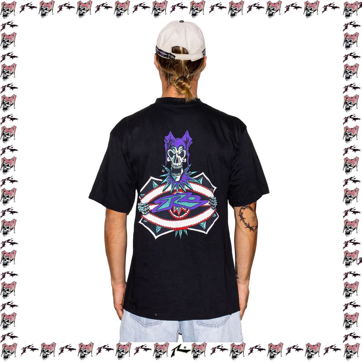 Vintage 1992 Rusty Surf Joker Tee Grail Deadstock Hoodie, Sweatshirt | FlexRushtees.com
