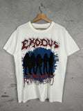 Band Tees Vintage Exodus Bonded By Blood Rock Band Tee Thrash Metal Hoodie, Sweatshirt | FlexRushtees.com