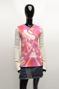 Vintage Custo Barcelona Stunning Y2k Vintage Long Sleeve Top