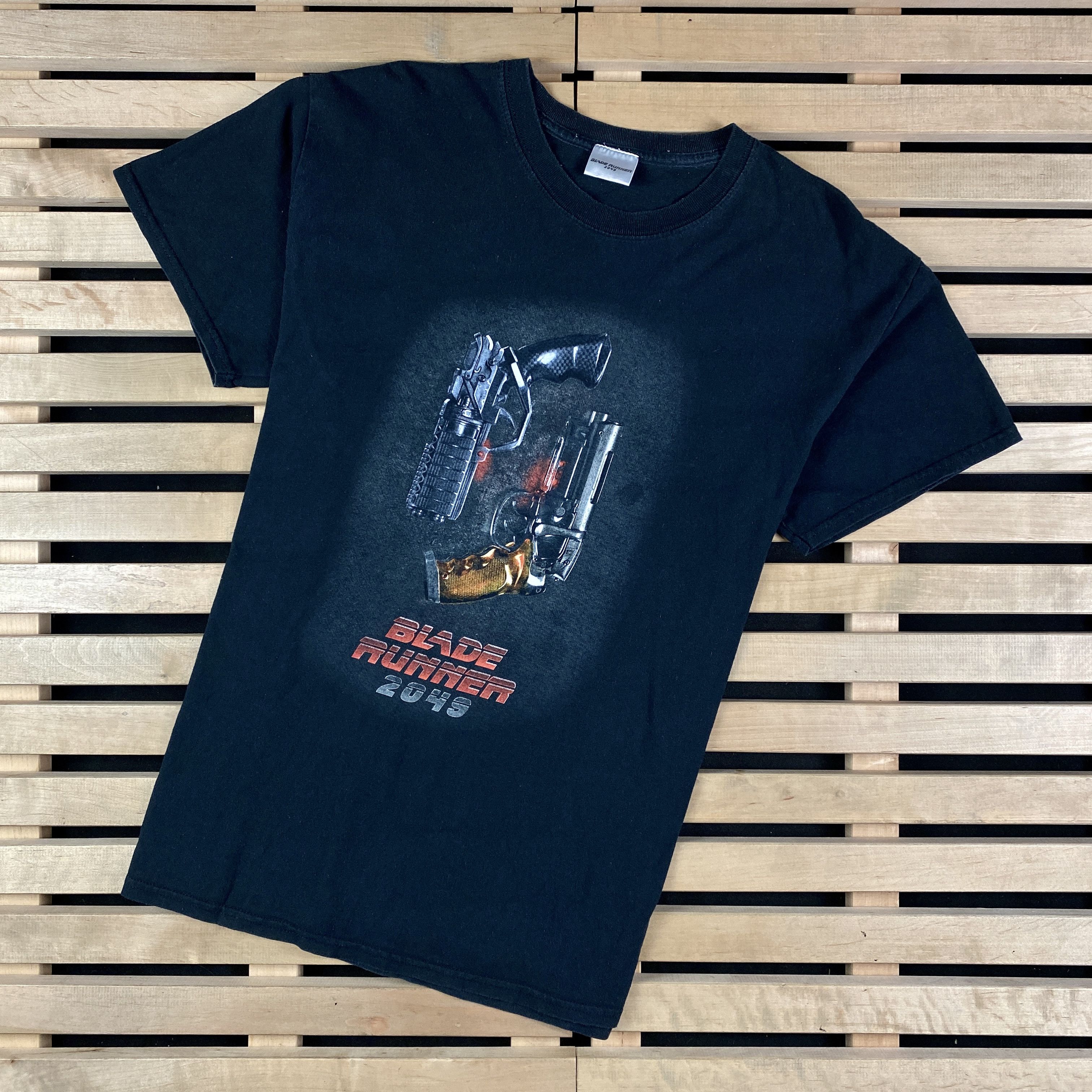 Mens Vintage T Shirt Blade Runner Size L