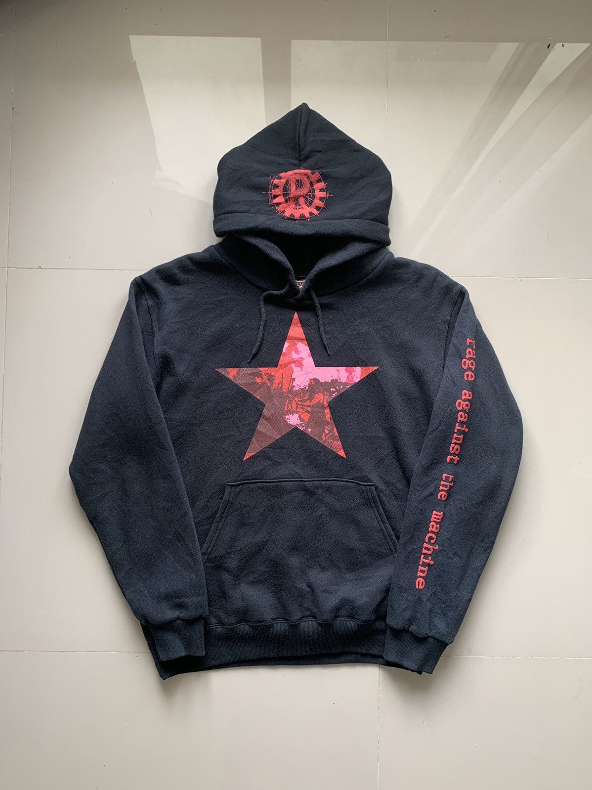 Band Tees Vintage Rage Against The Machine Hoodie Sweatshirt | FlexRushtees.com