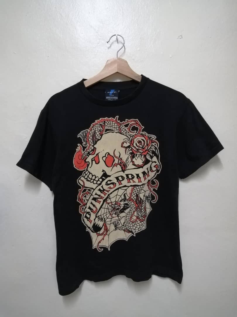 Vintage Punk Spring Rock Tee Tour Japan Hoodie, Sweatshirt | FlexRushtees.com