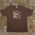 Aaa Vintage Y2k Hot Link Hut Funny Graphic T Shirt Adult Xl Brown Retro Food Mens Hoodie, Sweatshirt | FlexRushtees.com