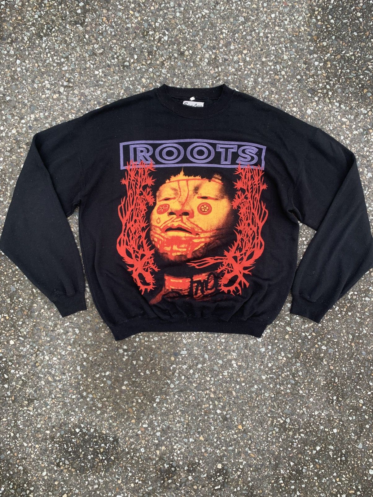 Band Tees Sepultura Roots Bootleg 1990 S Heavy Metal Hoodie, Sweatshirt | FlexRushtees.com