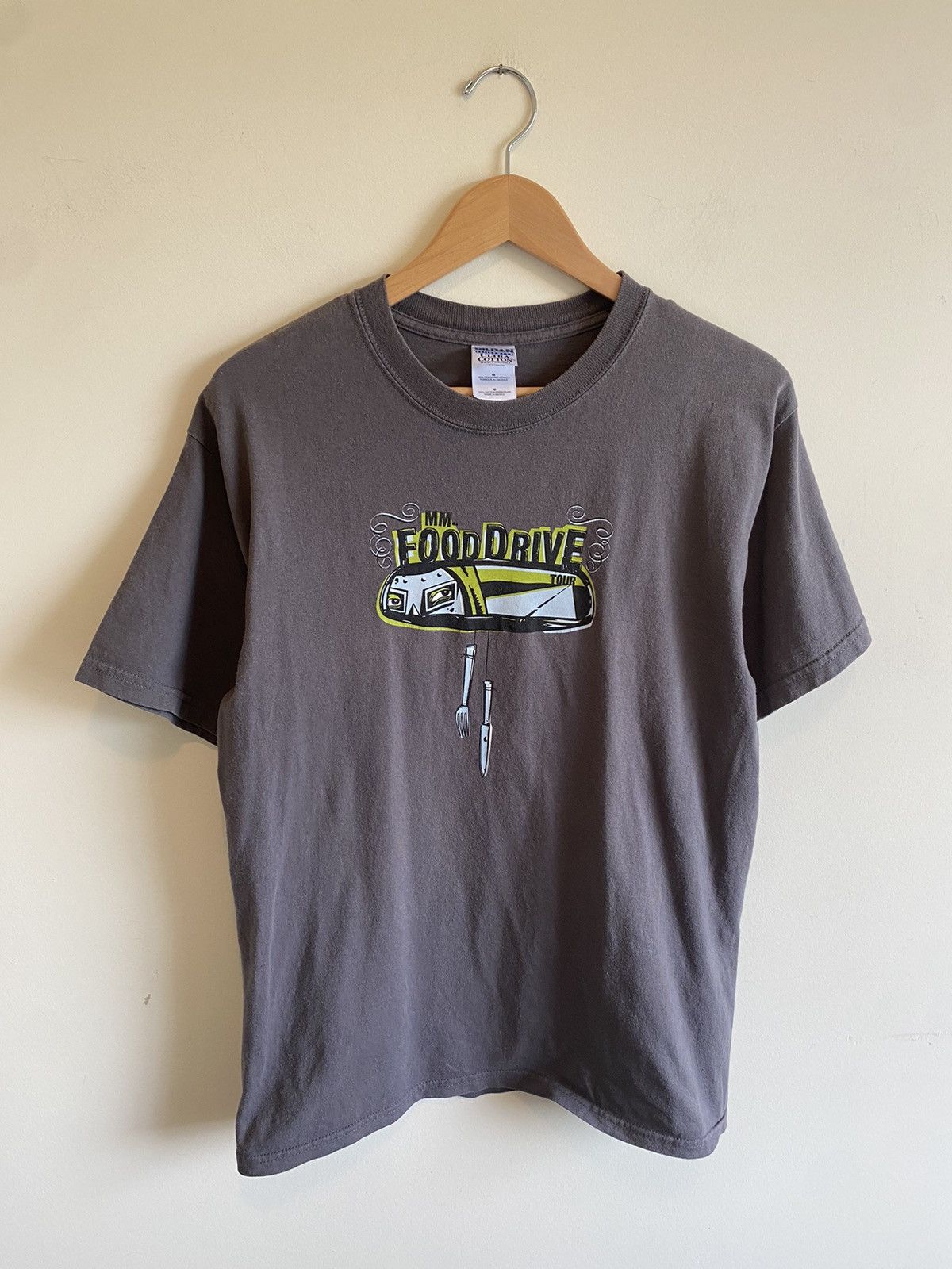 Rap Tees X Vintage Vintage Mf Doom Mm Food Drive Tour 2004 Shirt