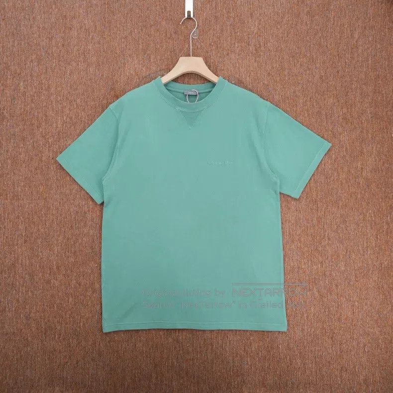 Dior Embroidered Slogan Logo Short Sleeves T-Shirts, Hoodie, Sweatshirt | FlexRushtees.com