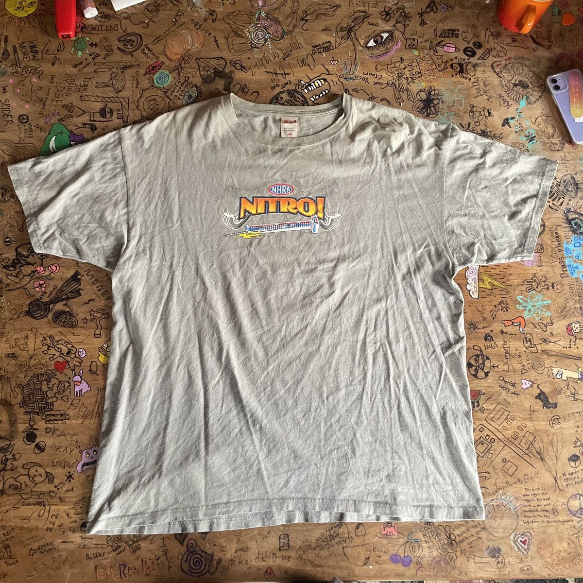 Vintage Y2k Nascar Racing Nitro T Shirt