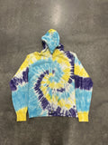 Bape Tie Die Hoodie A Bathing Ape L T-Shirts, Sweatshirt | FlexRushtees.com