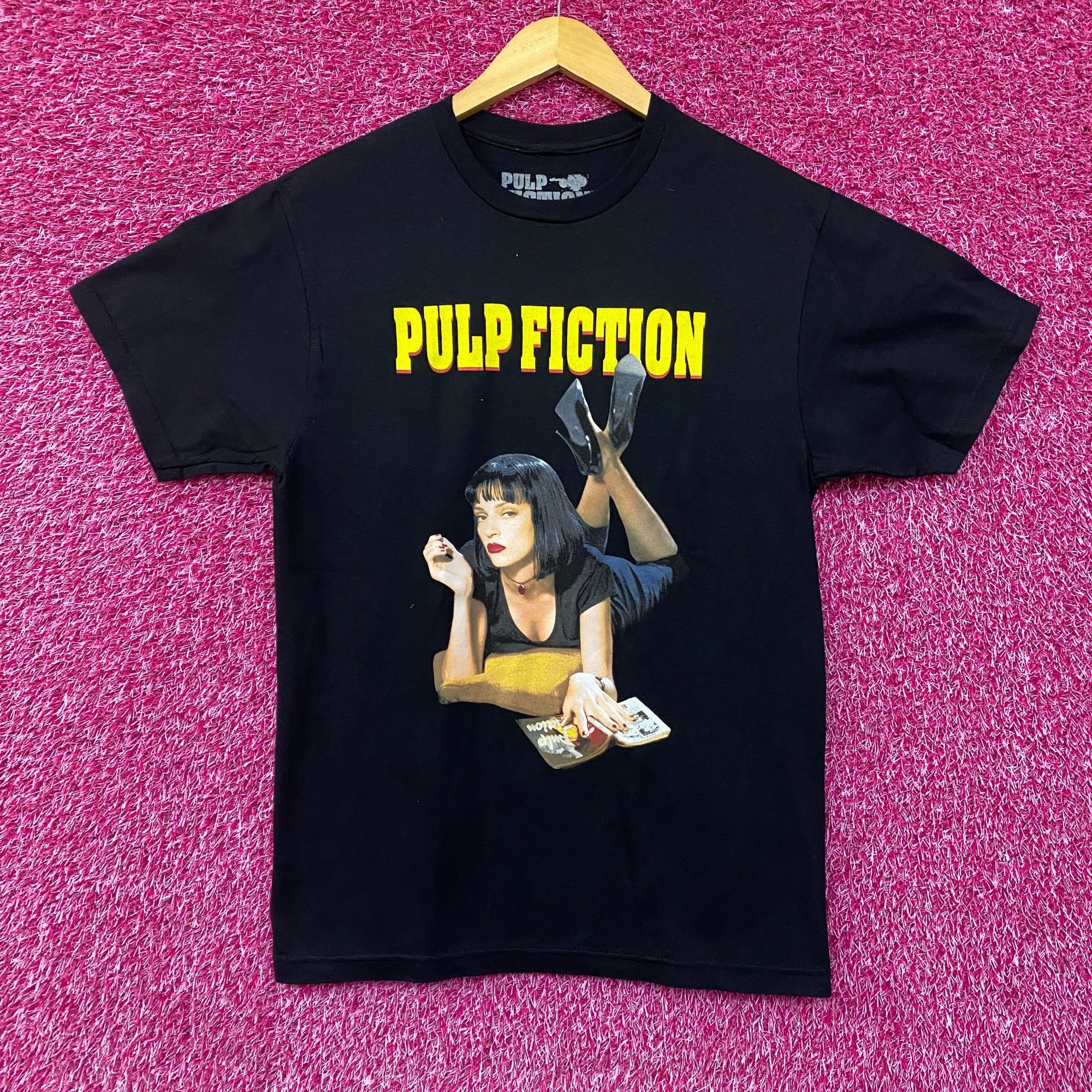 Other Pulp Fiction Uma Thurman S Mia Wallace Movie Poster Tee Smal
