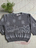 Vintage Woodward S Winter Dog Motif Knit Crewneck Medium T-Shirts, Hoodie, Sweatshirt | FlexRushtees.com
