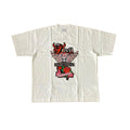 Vetements White Devil Wears Vetements Embroidered Oversized T Shirt Hoodie, Sweatshirt | FlexRushtees.com