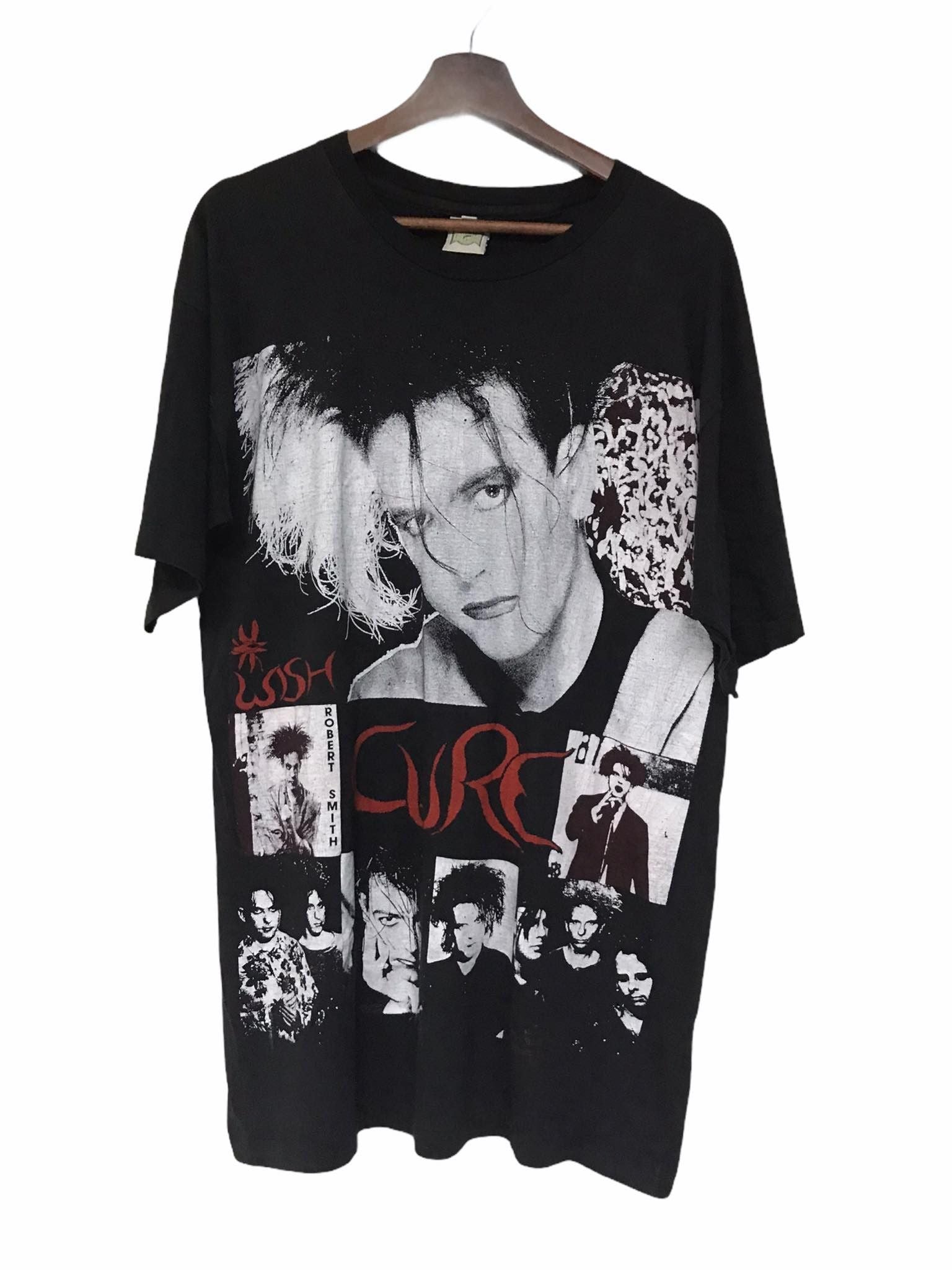 The Cure X Vintage Rare Vintage The Cure Bootleg 90s T Shirt Hoodie, Sweatshirt | FlexRushtees.com