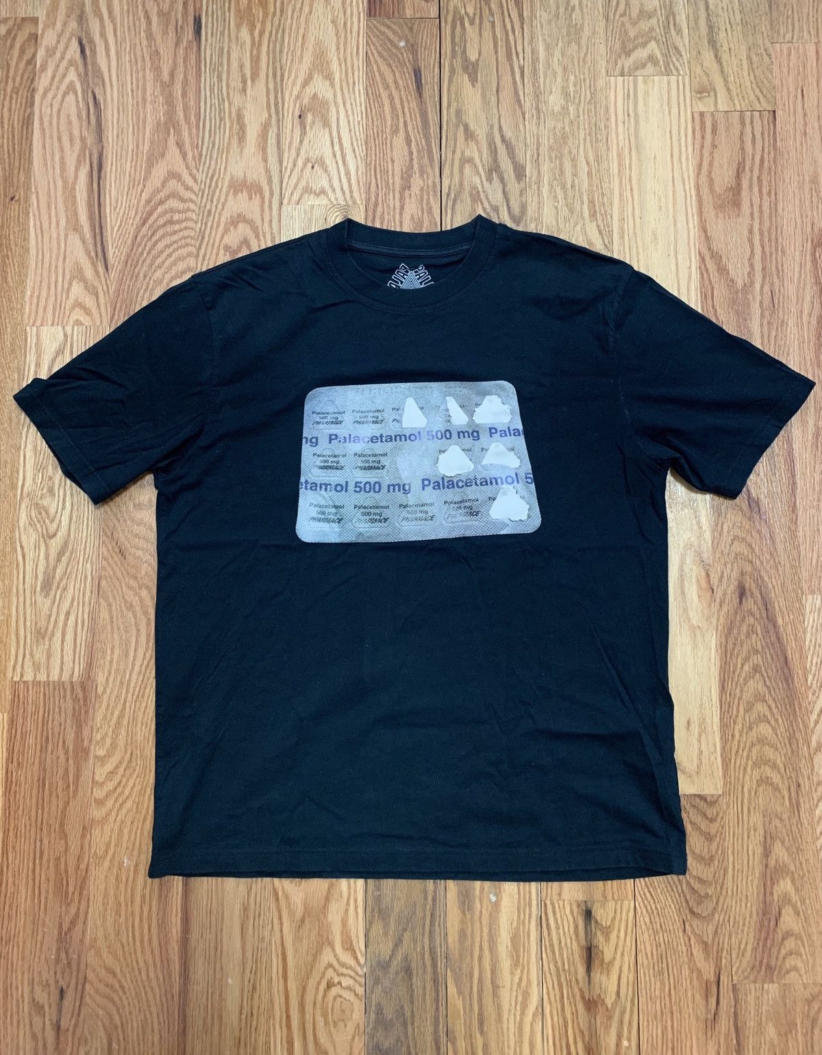 Palace Palacetamol Tee Shirt Black Hoodie, Sweatshirt | FlexRushtees.com