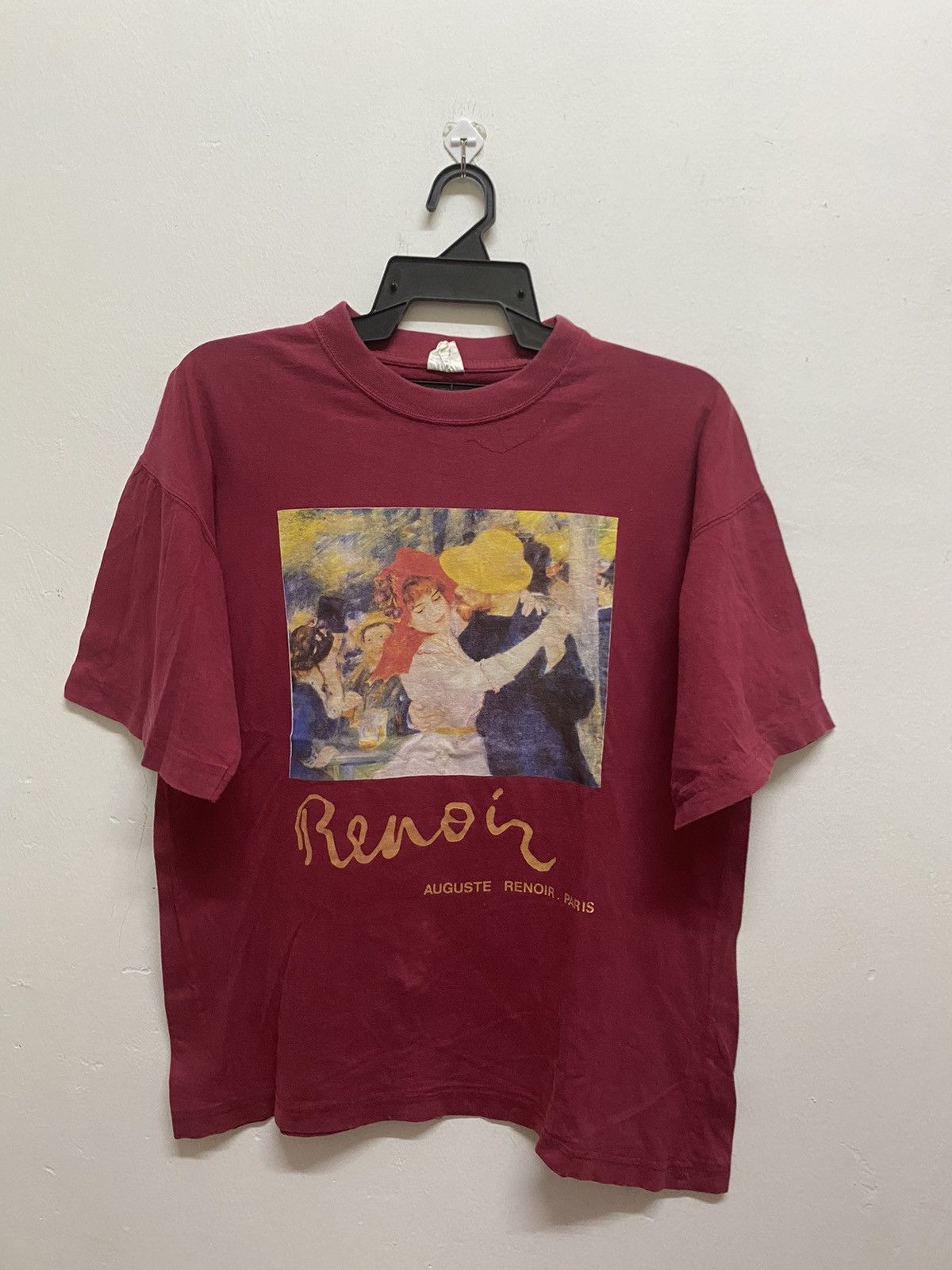 Vintage Renoir Paris French Painter Art Tee Hoodie, Sweatshirt | FlexRushtees.com
