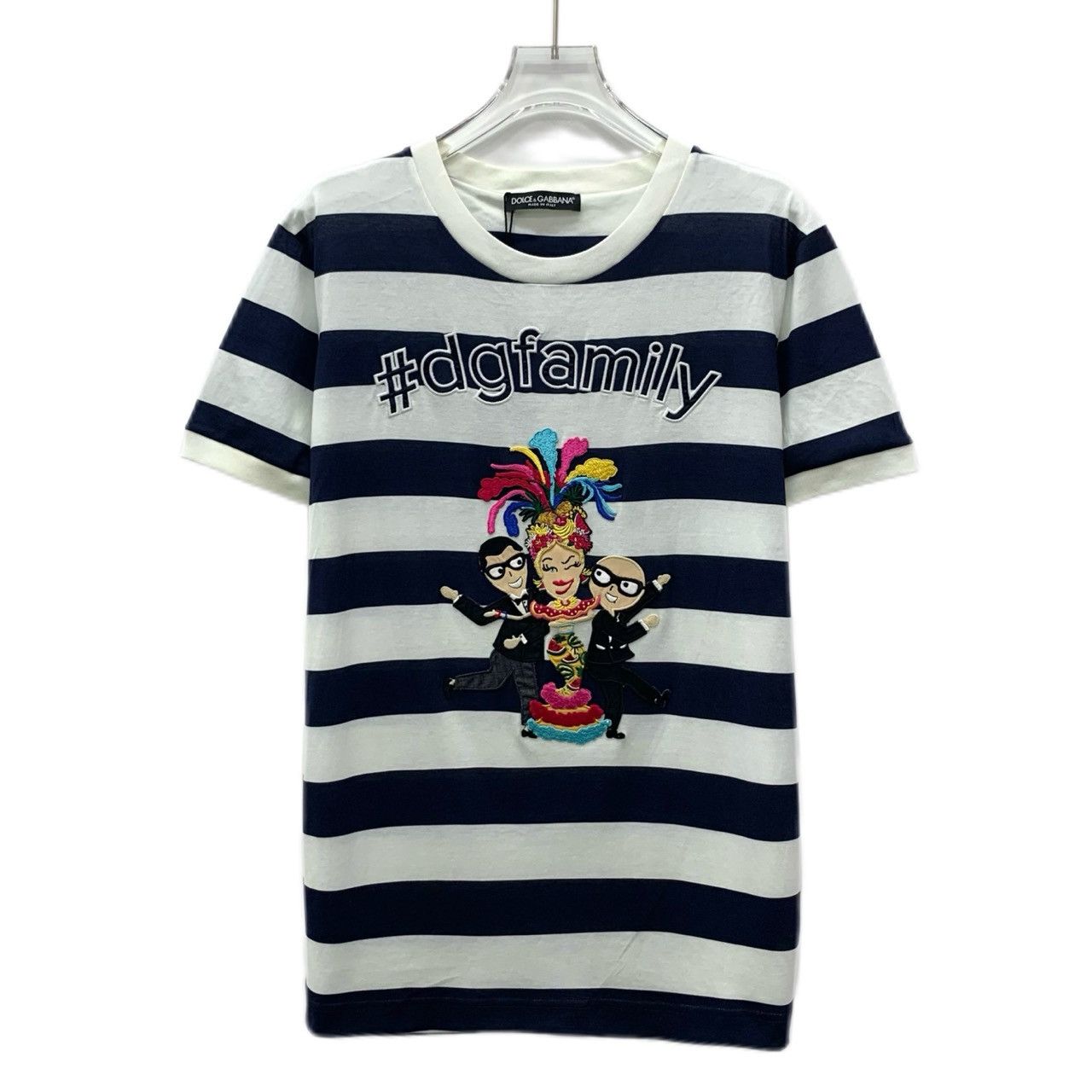 Gabbana Dolce Gabbana Colorblock Cartoon Tee Size M