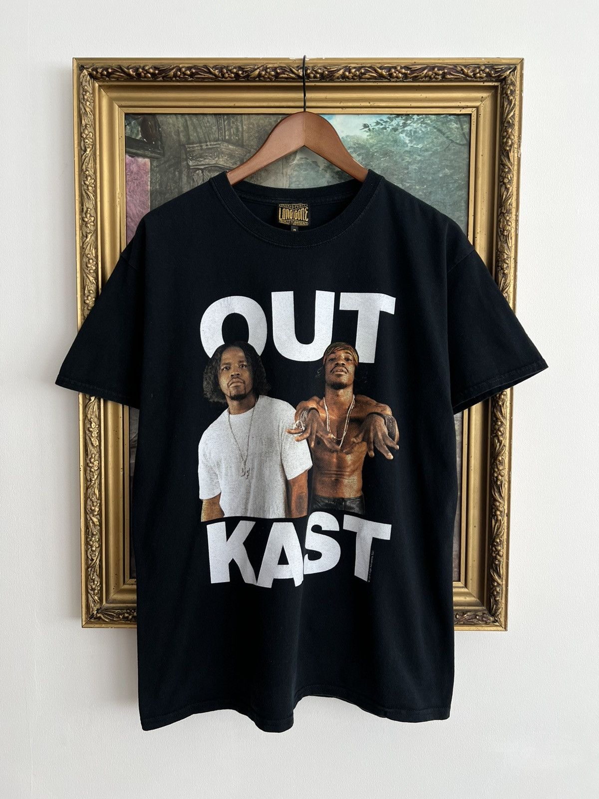 Rap Tees X Vintage Vintage 2017 Outkast Rap Black Tee Hoodie, Sweatshirt | FlexRushtees.com