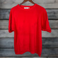 Vintage Action Men S Pullover Sweatshirt Short Sleeve Fall Winter Lightweight Red 90s Retro T-Shirts, Hoodie