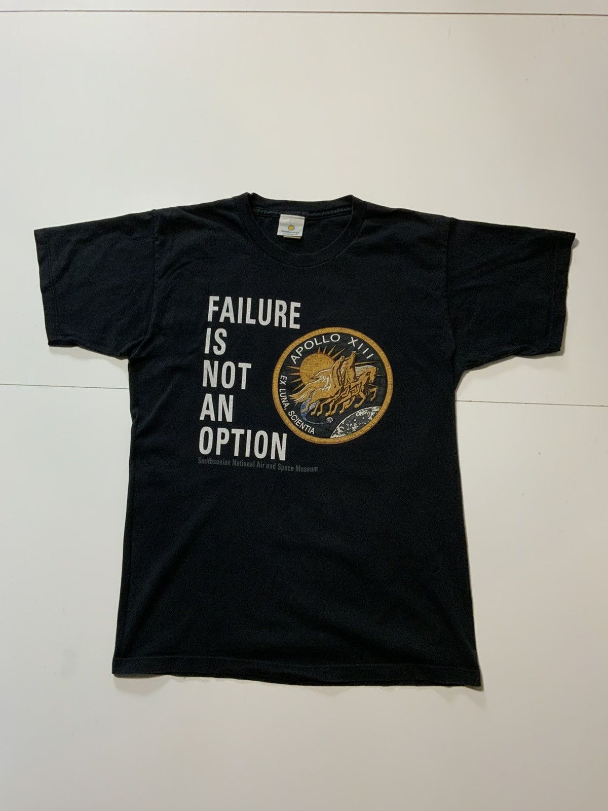 Vintage Smithsonian Museum Apollo Xiii Failure Option T Shirt Hoodie, Sweatshirt | FlexRushtees.com