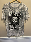 Misfits All Over Print Tee Medium Grey Hoodie, Sweatshirt | FlexRushtees.com
