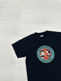 The Population Fuck The Population Navy T Shirt Company Logo Tee Small S Hoodie, Sweatshirt | FlexRushtees.com