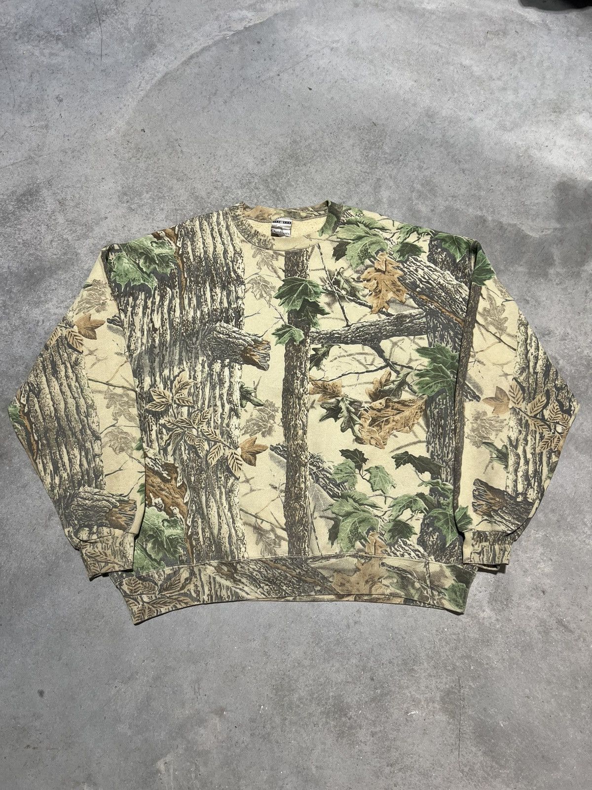 Realtree X Vintage Vintage 90s Jerzees Realtree Camo Sweatshirt