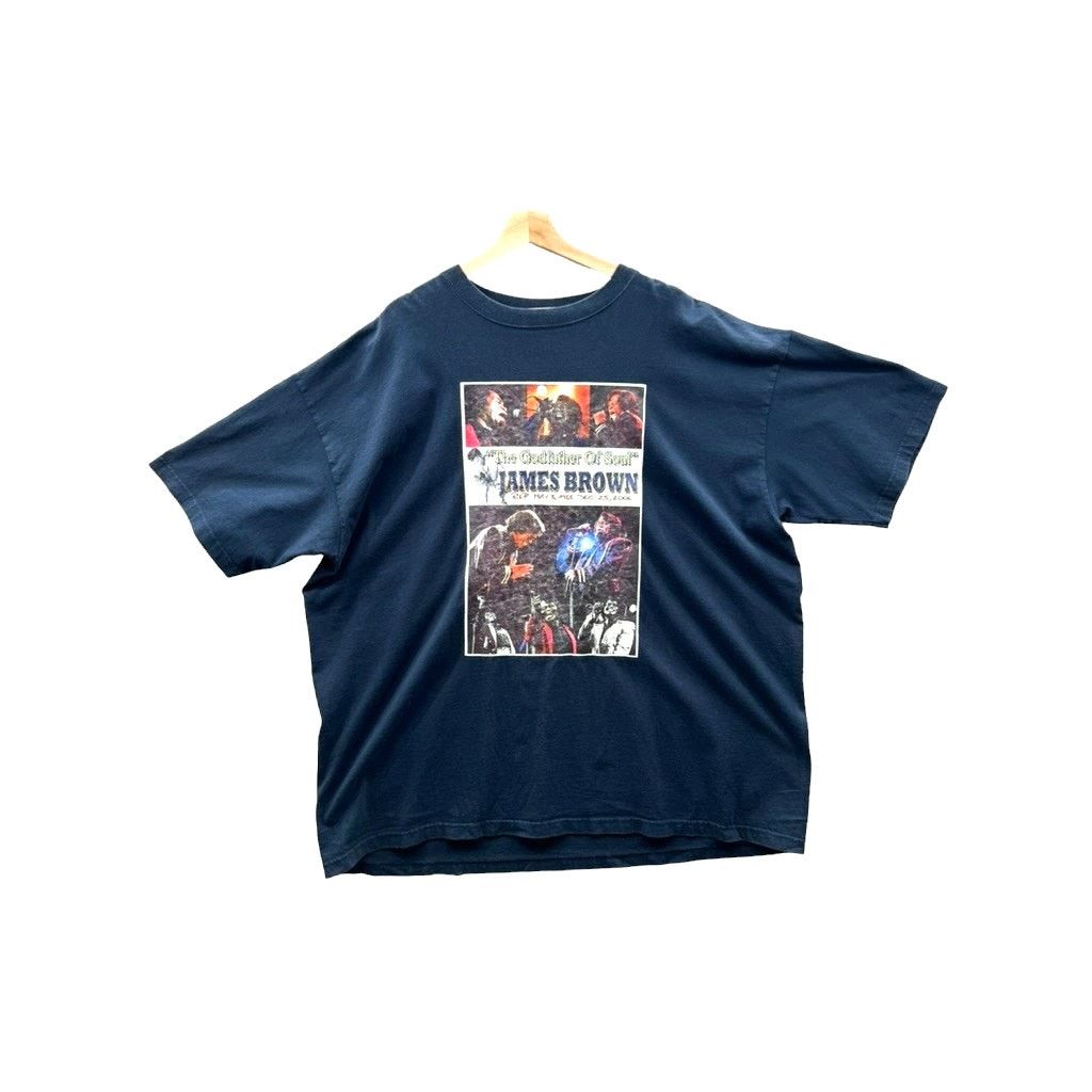 Vintage James Brown Godfather Of Soul Memorial Graphic Tee Hoodie, Sweatshirt | FlexRushtees.com