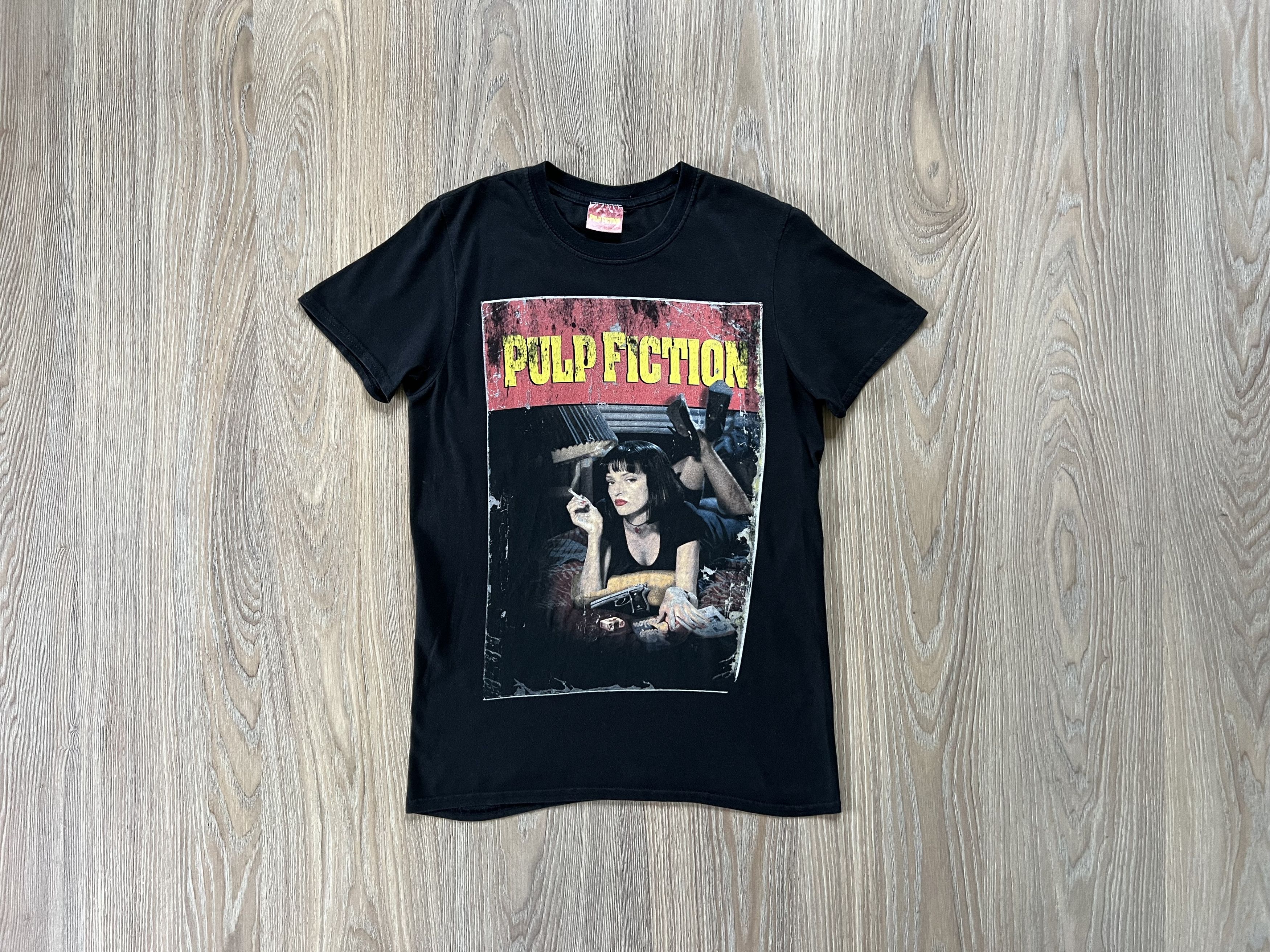 Vintage Pulp Fiction 2019 Black T Shirt