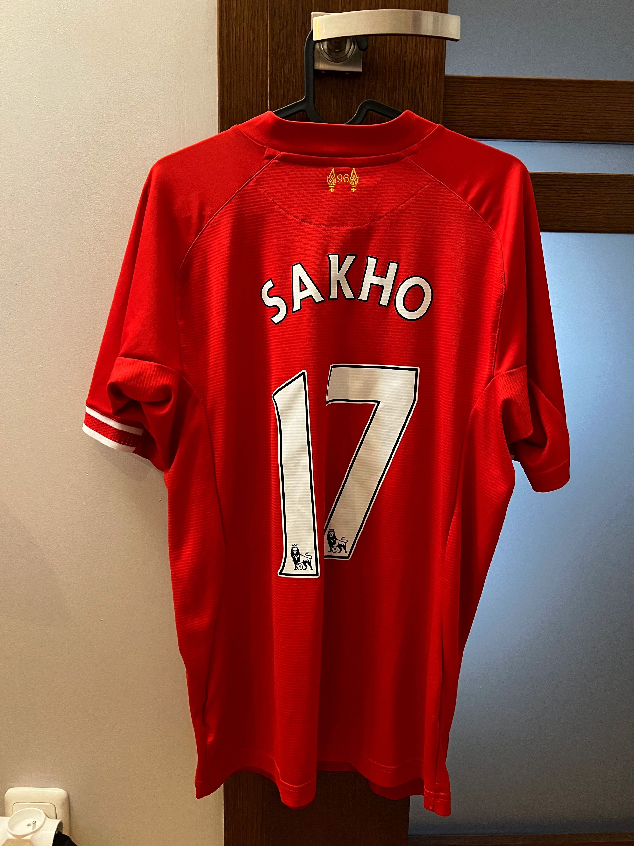 Warrior Liverpool Lfc Mamadou Sakho 17 Home Jersey