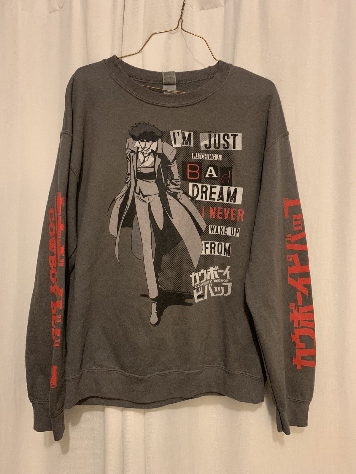 Vintage Cowboy Bebop Crewneck Size Medium