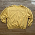 Vintage Faded Yellow Russell Athletic Crew