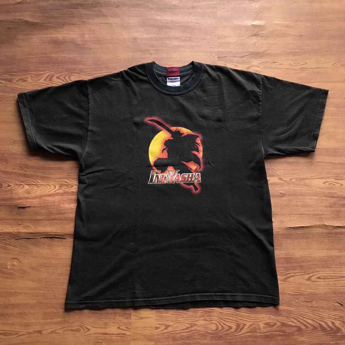 Jerzees Inuyasha Vintage Shirt Silhouette