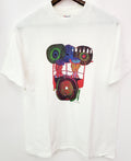 Vintage 1991 Hundertwasser T Shirt Austrian Visual Artist M Hoodie, Sweatshirt | FlexRushtees.com