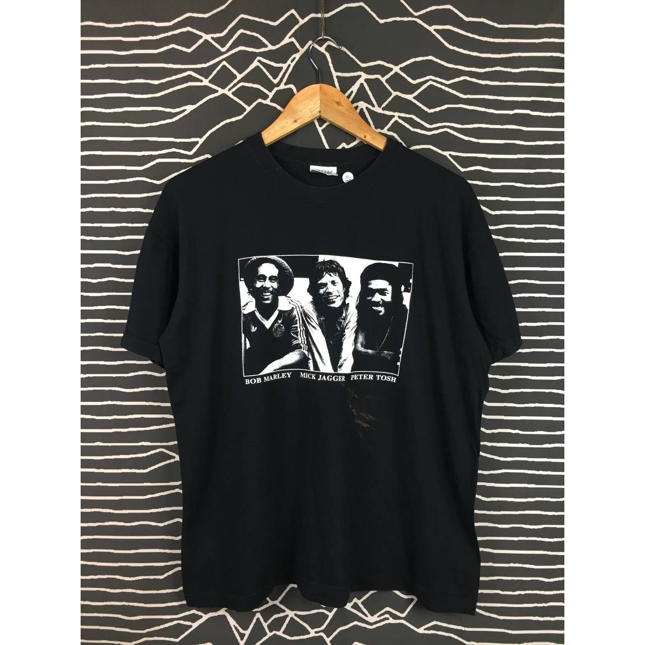 Marley Bob Marley Mick Jagger Peter Tosh Photo Print Tee Hoodie, Sweatshirt | FlexRushtees.com