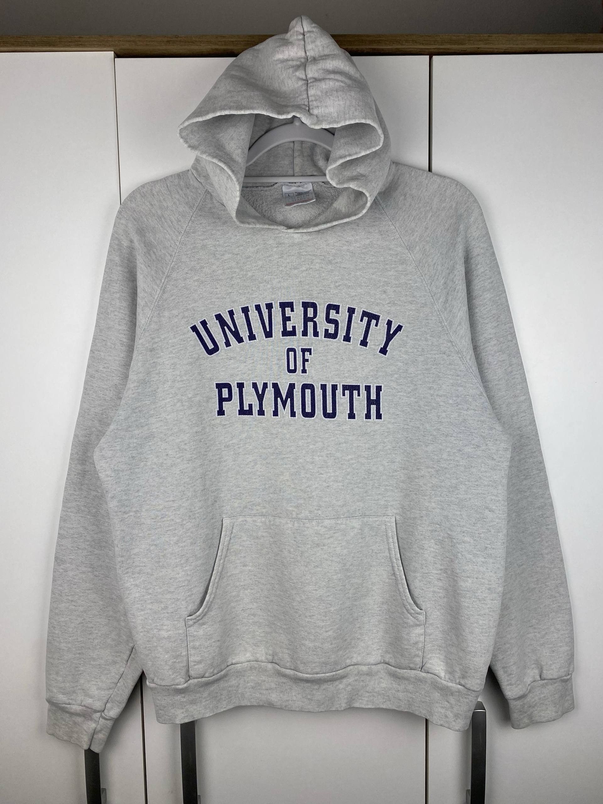 Vintage University Of Plymouth 00s Screen Stars Hoodie
