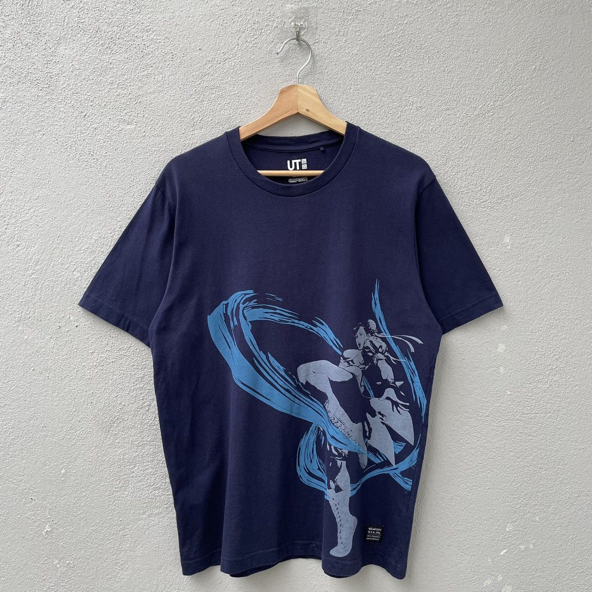 Anime Chun Li Street Fighter Uniqlo Tee Shirt