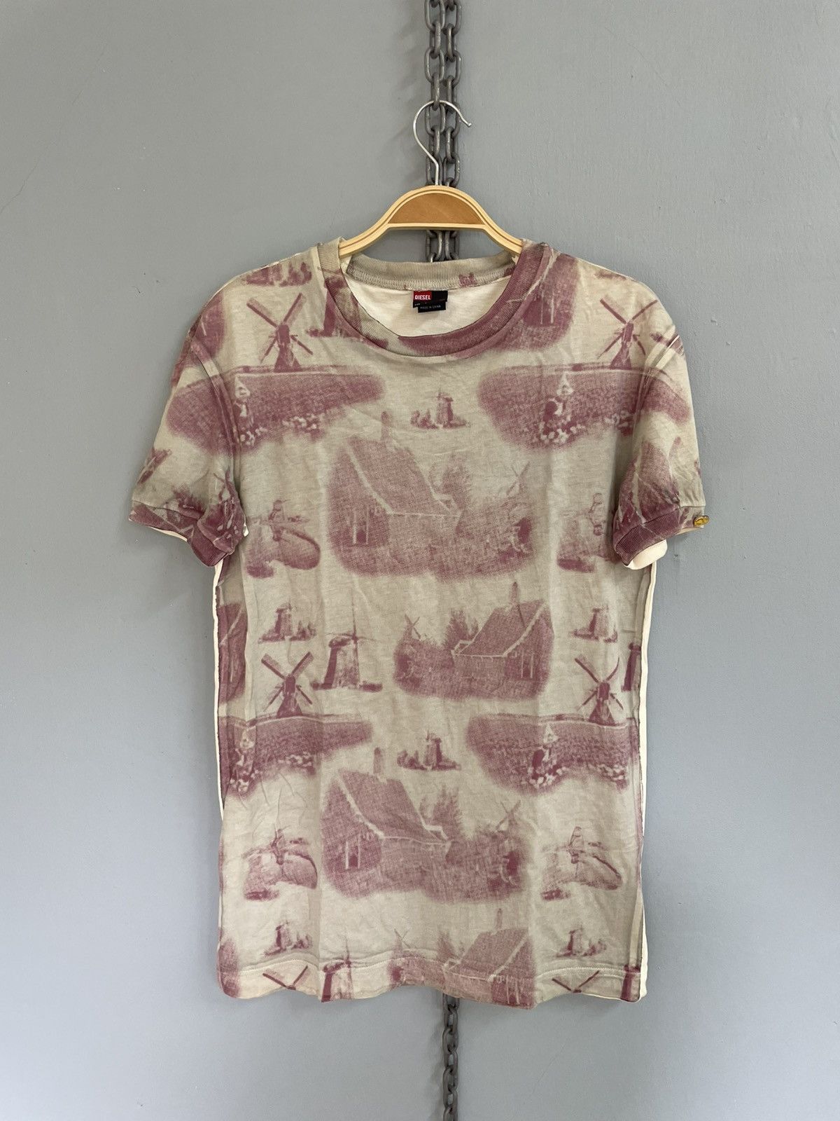 Diesel European Tour T Shirt Aop Hoodie, Sweatshirt | FlexRushtees.com