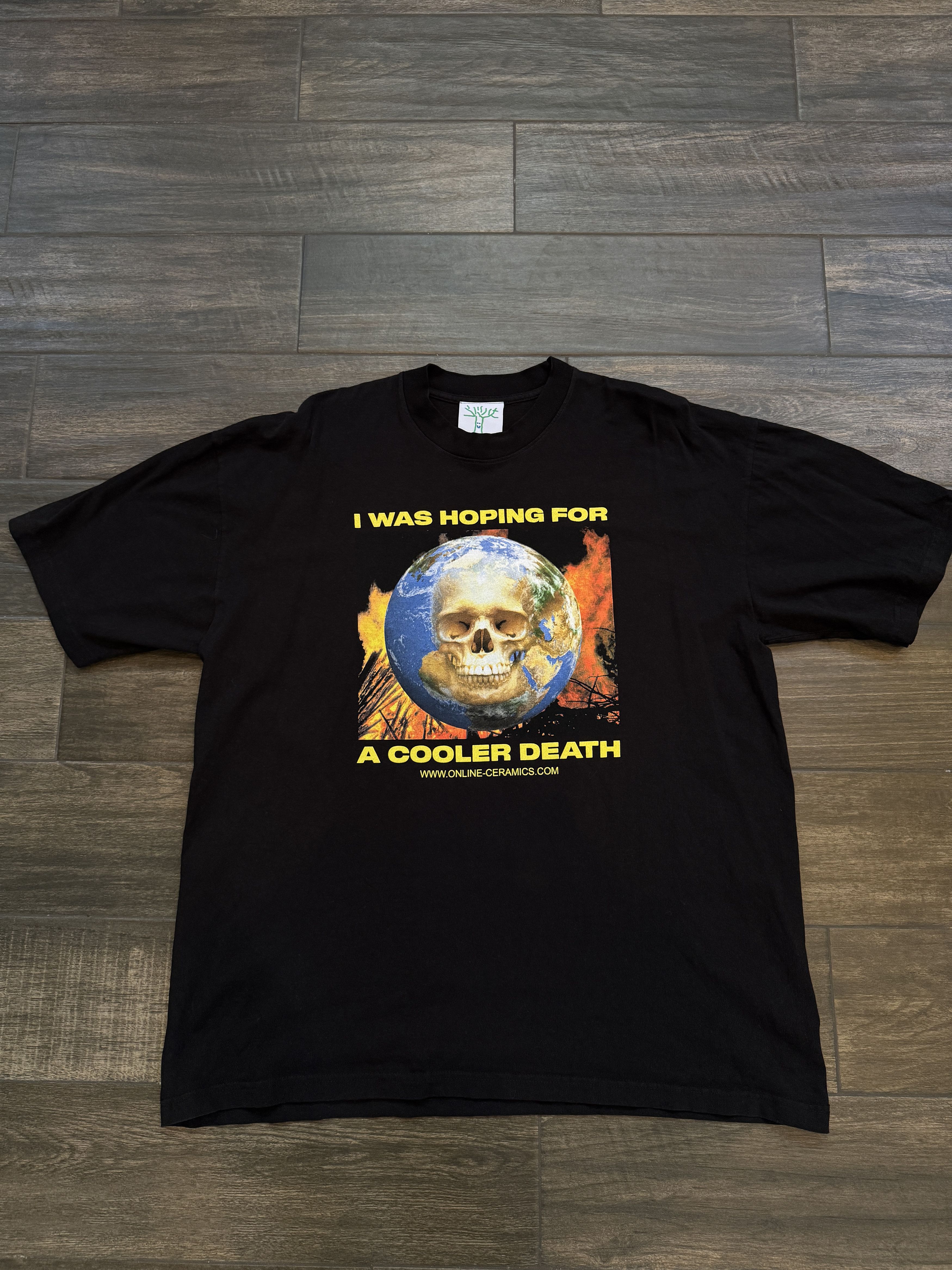 Online Ceramics I Was Hoping For A Cooler Death Tee Black Hoodie, Sweatshirt | FlexRushtees.com
