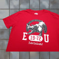 Unltd Vintage Ecko Shirt Mens L Red Black Gray Rhino Y2k Tee 2000s Adult Large T Shirt