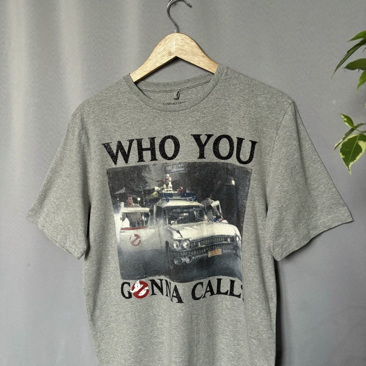 Vintage Ghostbusters Tee Medium Grey Cinema Movie