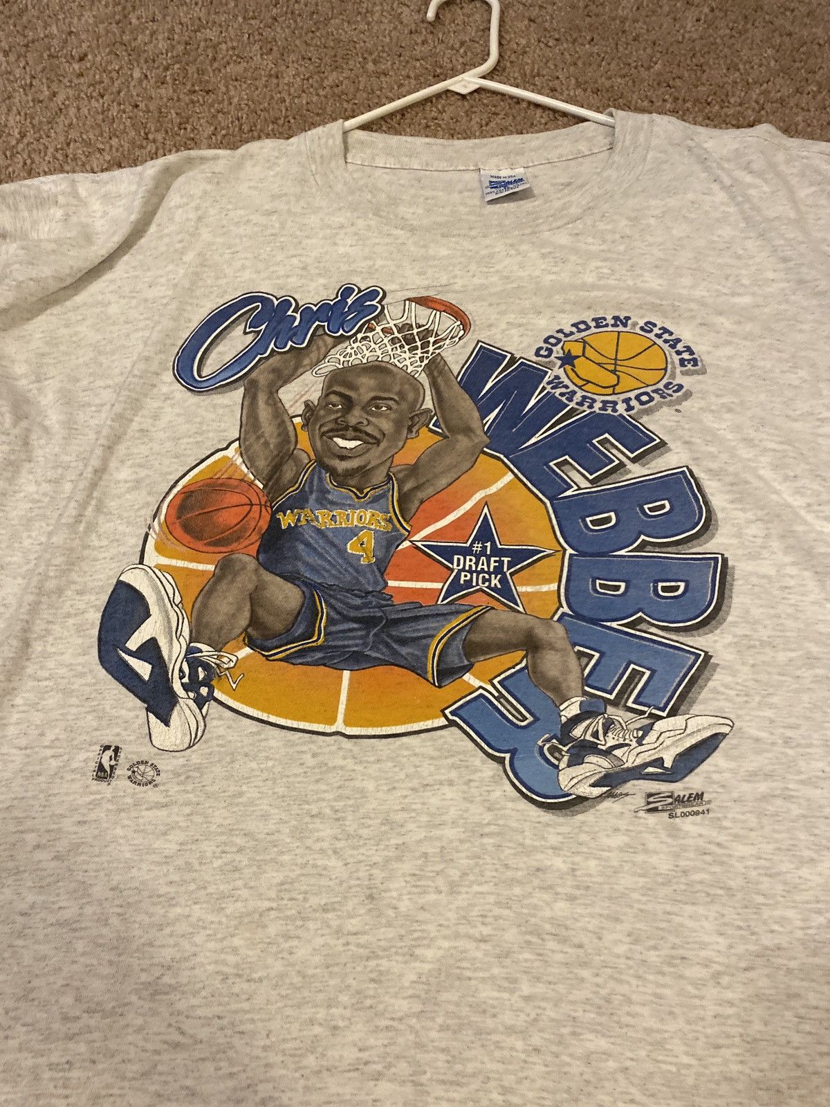 Vintage Warriors Chris Webber T-Shirts, Hoodie, Sweatshirt | FlexRushtees.com
