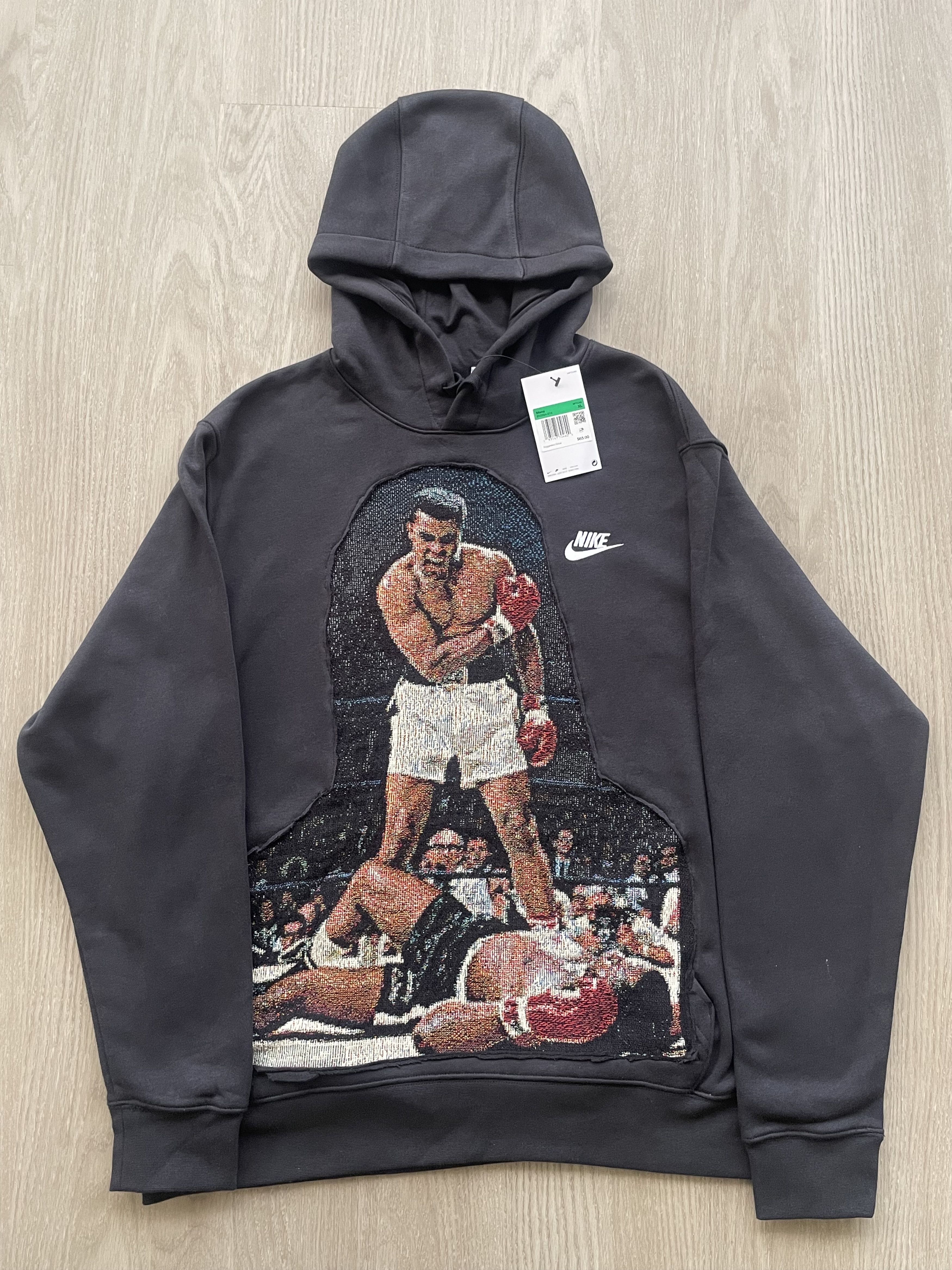 Other Muhammad Ali Custom Vintage Tapestry Hoodie T-Shirts, Sweatshirt | FlexRushtees.com