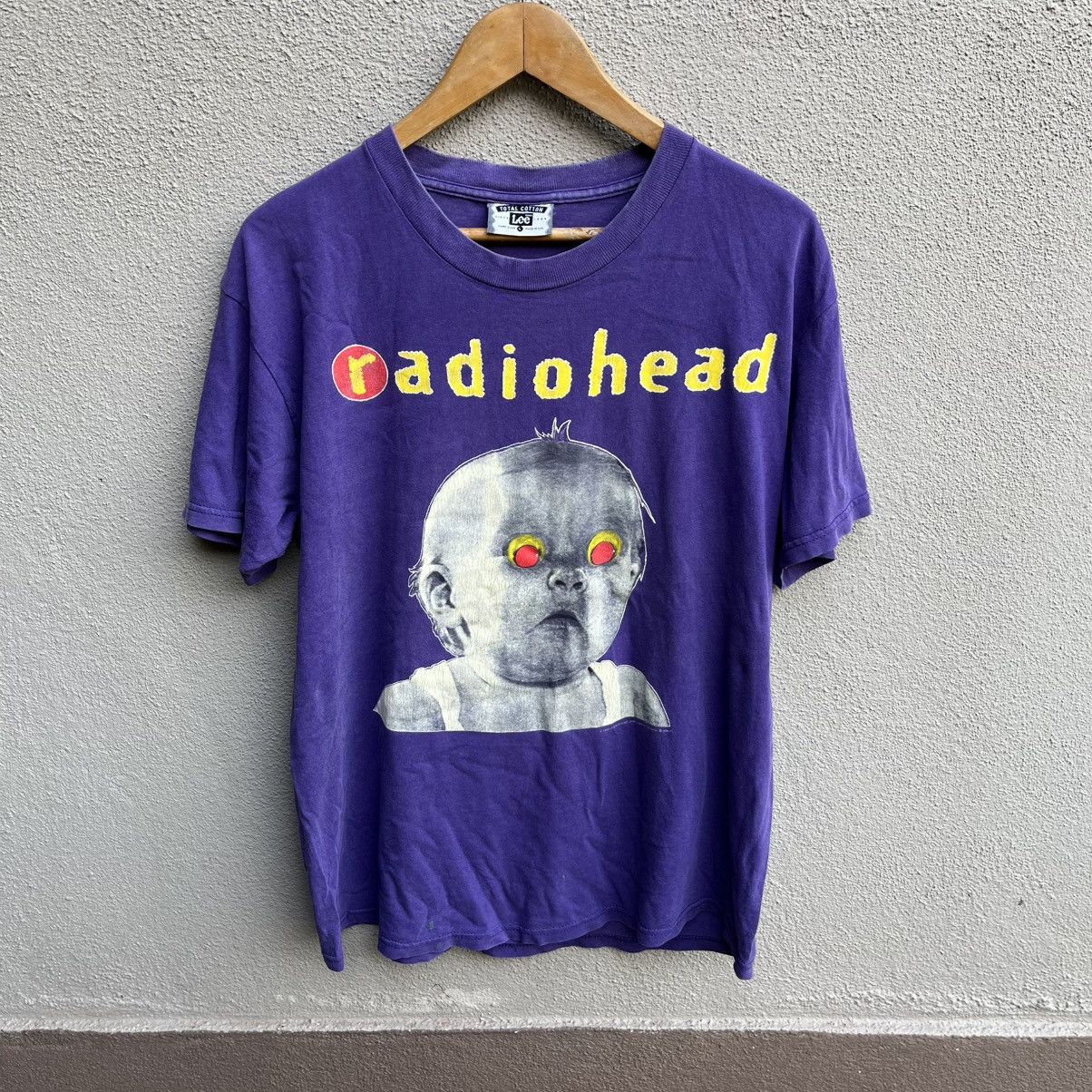 Band Tees Vintage Rare 90s Radiohead Band Pablohoney Tee Hoodie, Sweatshirt | FlexRushtees.com
