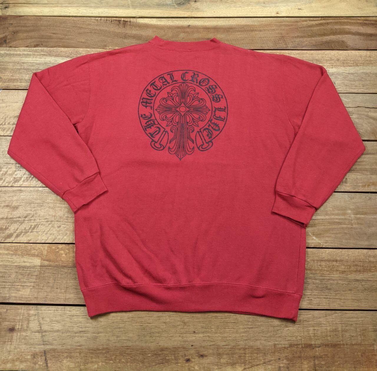 Hall Of Fame The Metal Cross Line Sweatshirt Crewneck 11zzk